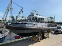 Mannskapsbåt til salgs