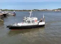 Patruljebåt til salgs