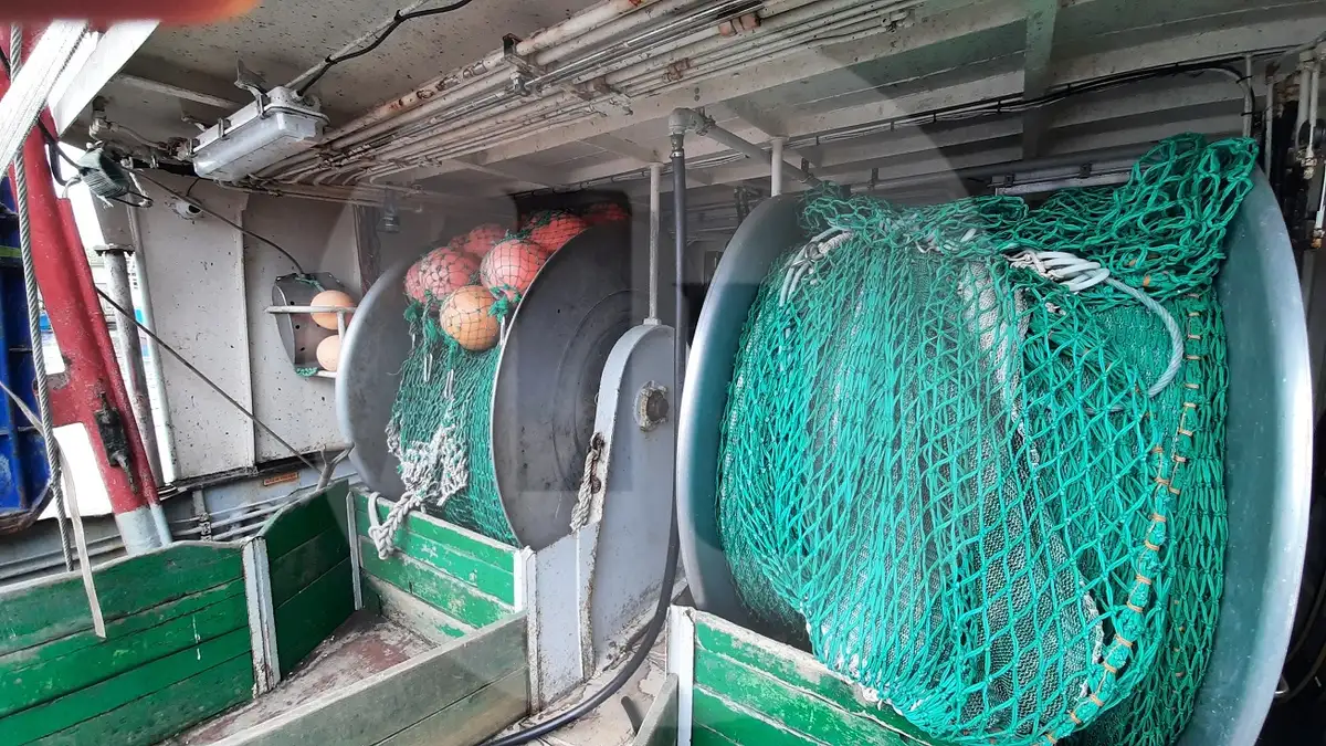Levende fiskebåt til salgs