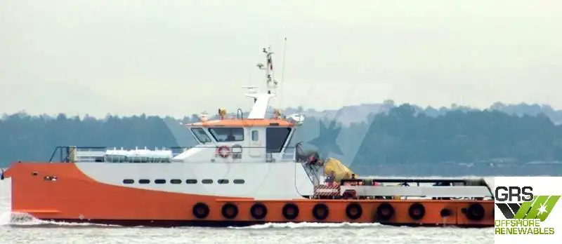 Servicefartøy for vindparker til salgs