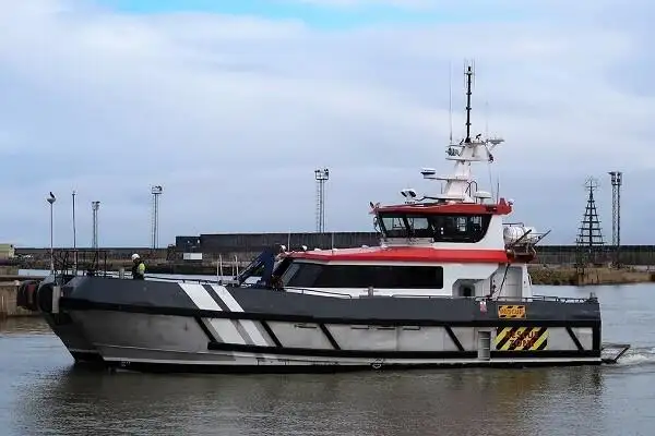 Servicefartøy for vindparker til salgs