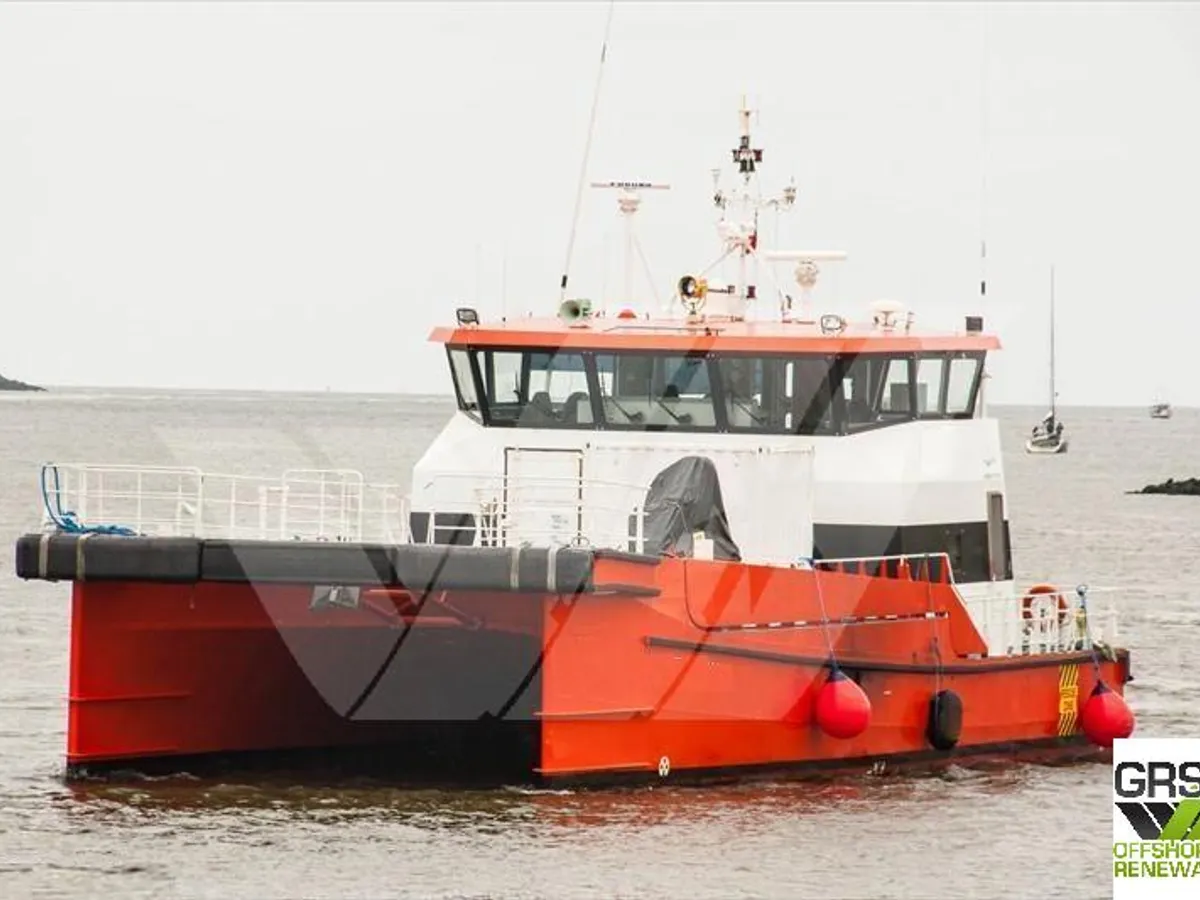 Servicefartøy for vindparker til salgs