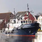 Patruljebåt til salgs