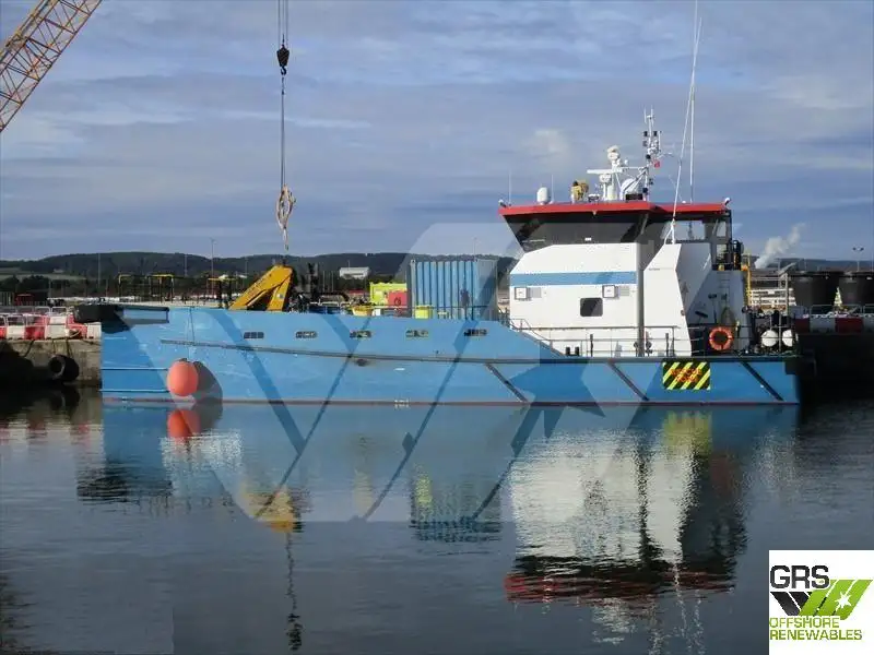 Servicefartøy for vindparker til salgs
