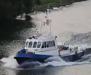 Patruljebåt til salgs