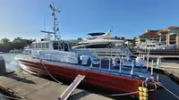 Patruljebåt til salgs