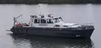 Patruljebåt til salgs