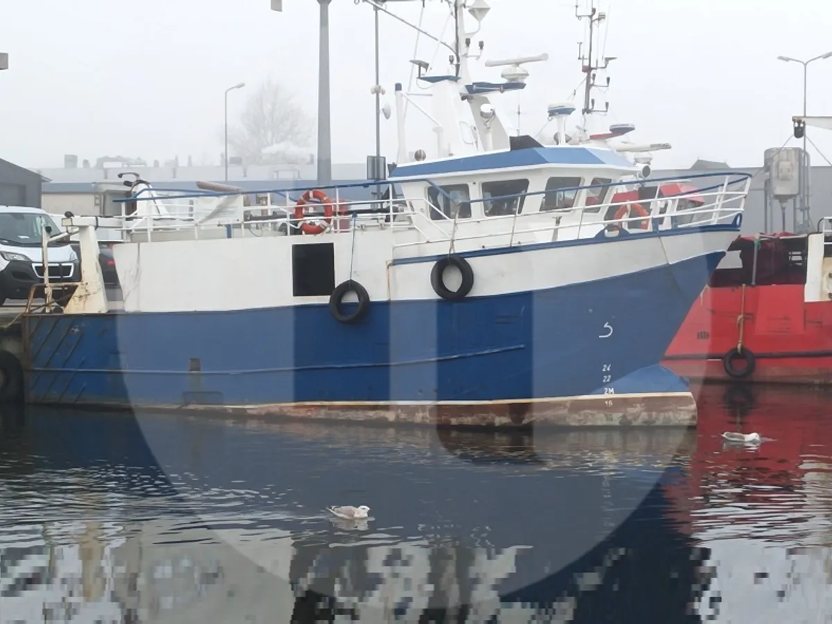 Levende fiskebåt til salgs