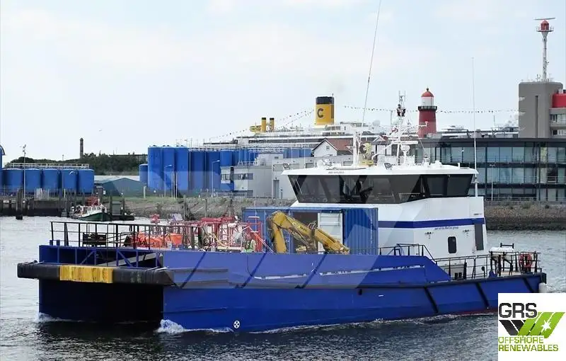 Servicefartøy for vindparker til salgs