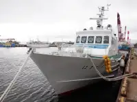 Patruljebåt til salgs
