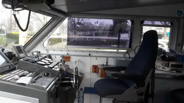 Patruljebåt til salgs