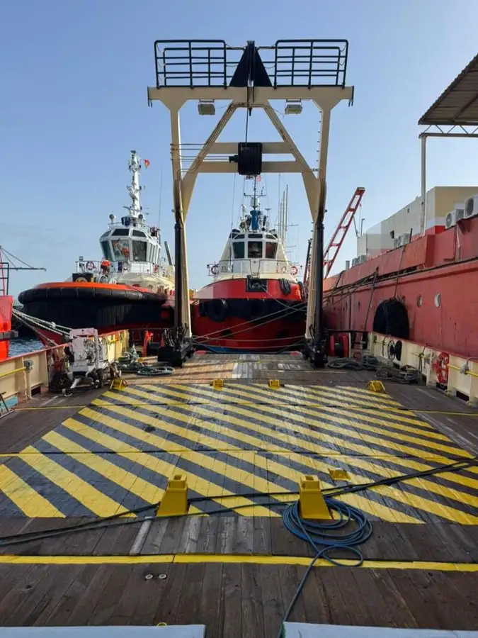 Containerskip til salgs