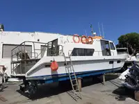 Mannskapsbåt til salgs