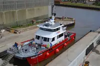 Wind farm service vessel til salgs