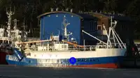 Fartøy for fiskeprosessering og levering til salgs