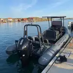 Stivt oppblåsbart fartøy til salgs