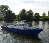 Patruljebåt til salgs