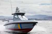 Patruljebåt til salgs