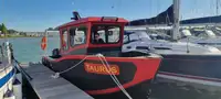 Mannskapsbåt til salgs