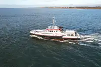 Mannskapsbåt til salgs