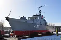 Patruljebåt til salgs