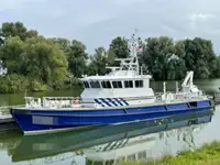 Patruljebåt til salgs