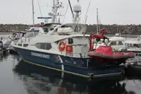 Patruljebåt til salgs