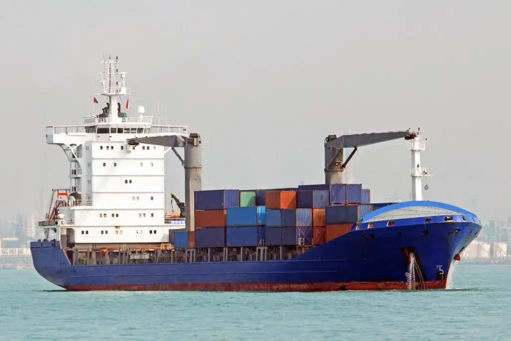 Containerskip til salgs