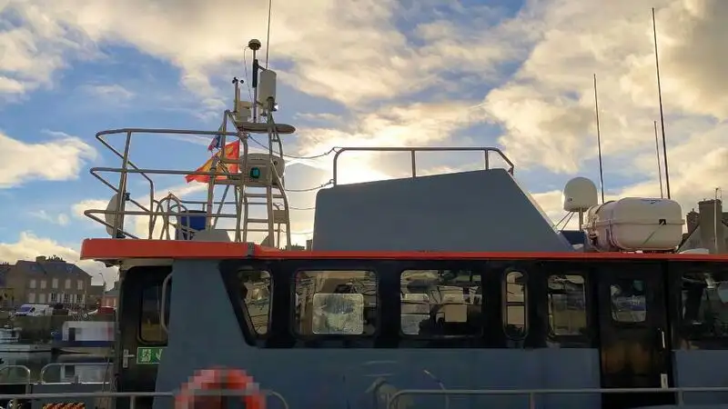 Containerskip til salgs