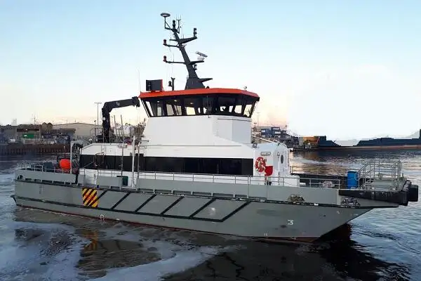 Servicefartøy for vindparker til salgs