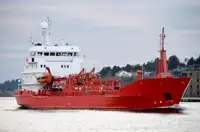 Oil/Chemical tanker til salgs