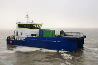 Wind farm service vessel til salgs