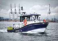 Patruljebåt til salgs