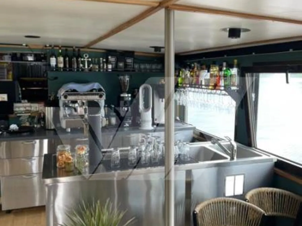 Restaurantfartøy til salgs