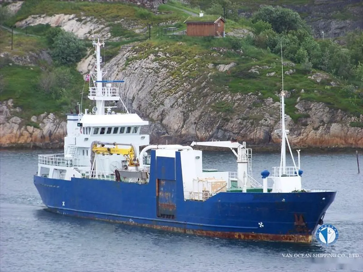 Kjøleskip til salgs