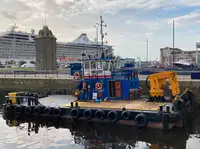 Containerskip til salgs