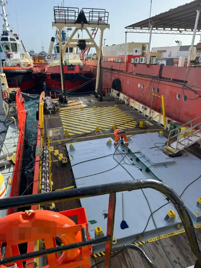 Containerskip til salgs