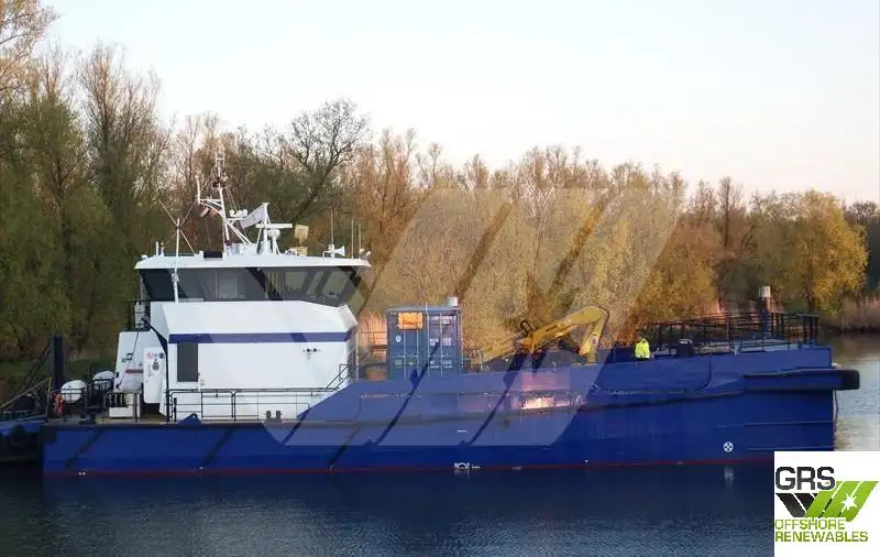 Servicefartøy for vindparker til salgs