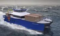 Containerskip til salgs