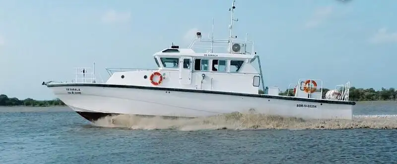 Patruljebåt til salgs