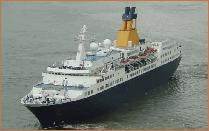Cruiseskip til salgs