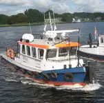 Mannskapsbåt til salgs