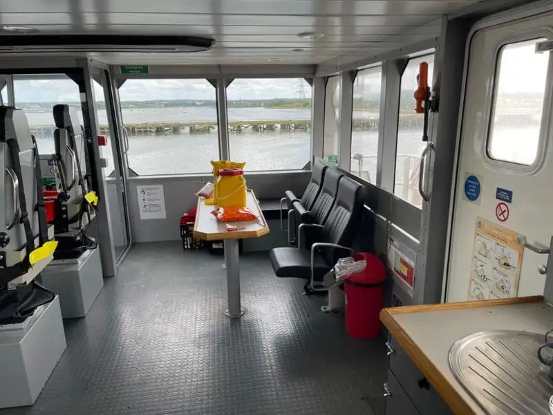 Containerskip til salgs
