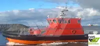 Wind farm service vessel til salgs