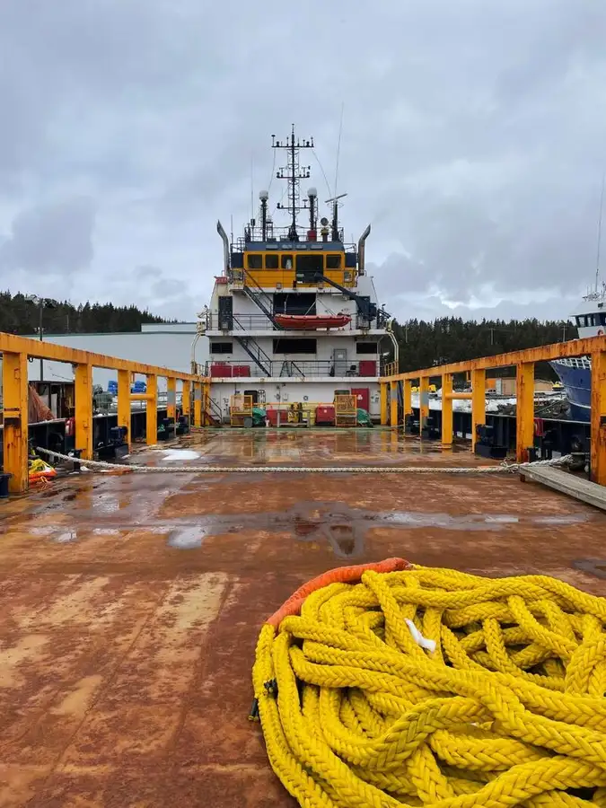 Forsyningsskip til salgs