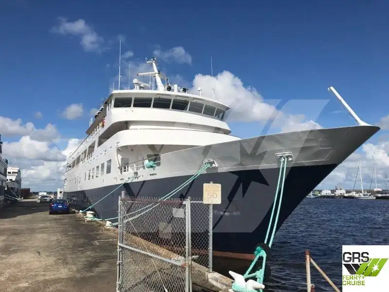 Cruiseskip til salgs