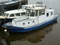 Patruljebåt til salgs