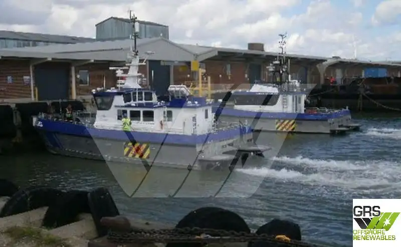 Servicefartøy for vindparker til salgs