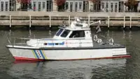 Patruljebåt til salgs