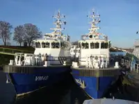 Patruljebåt til salgs